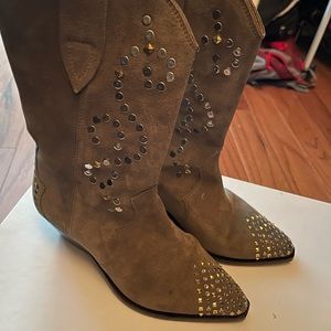 Isabel Marant studded Duerto boot